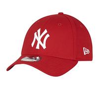 New Era NY Yankees 39 Thirty League Basic Cap - Scarlet / White