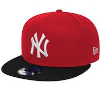 New Era New York Yankees Cotton 9FIFTY Adjustable Snapback Cap Hat - Red