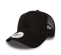 New Era New York Yankees Clean A Frame Trucker Cap - Black
