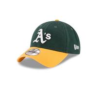 New Era Oakland Athletics MLB Core Classic Green Yellow Adjustable 9Twenty Cap