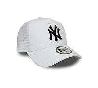 New Era Mlb New York Yankees Essential Aframe Trucker Cap White Men,Women