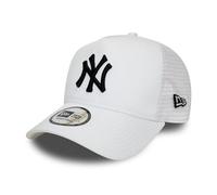 New Era New York Yankees 9FORTY A-Frame MLB Baseball Trucker Cap Hat - White
