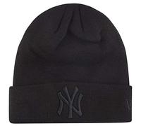 New Era New York NY Yankees MLB Baseball Essential Knitted Beanie Hat All Black
