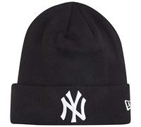 New Era New York NY Yankees MLB Baseball Essential Knitted Beanie Hat - Black
