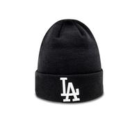 New Era Los Angeles LA Dodgers MLB Baseball Essential Knitted Beanie Hat - Black