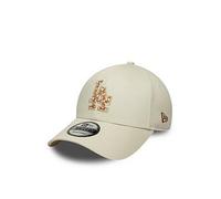 New Era Faux Pony Infill 9forty Los Angeles Dodgers Cap Beige
