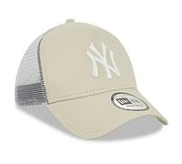 New Era New York Yankees Mlb E Frame Trucker League Essential Cap Beige