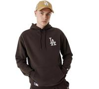 New Era Mlb Angeles Dodgers League Essentials Oversized Hoody Brown