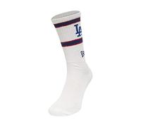 New Era Unisex Mlb Premium Sock Los Angeles Dodgers - White