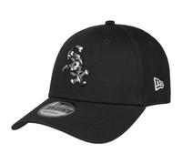 NEW ERA CHICAGO WHITE SOX BASEBALL CAP 9FORTY MLB INFILL BLACK STRAPBACK HAT W23