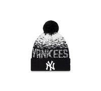 New Era New York NY Yankees MLB Baseball Winter Warm Beanie Bobble Hat - Black