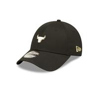 Chicago Bulls NBA Pin Metallic Black Gold 9Forty Adjustable Cap - One-Size