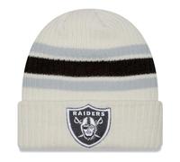 New Era CUFF Winter Beanie - VINTAGE Las Vegas Raiders beige