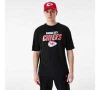 New Era Unisex NFL Script Oversize Tee Kansas City Chiefs - Black