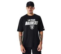 New Era Unisex NFL Script Oversize Tee Las Vegas Raiders - Black