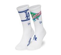 New Era Unisex Socks - WORLD SERIES LA Dodgers 2-pack - 43-46