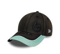 New Era Vespa Baseball Cap, Black and Beige, Distressed Style, Adjustable Fit, Official Merchandise