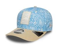 New Era Visa Cash App Racing Bulls F1 Team, Official 2025 Merchandise, Pastel Blue Stretch Snapback Baseball Cap, Adjustable