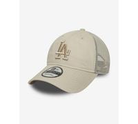 New Era Washed 9TWENTY Trucker Cap Los Angeles Dodgers beige