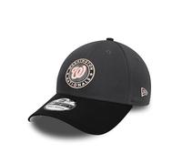 New Era Washington Nationals MLB Two Tone Graphene Black 39Thirty Stretch Cap