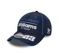New Era Williams Racing F1 Team, Official 2026 Collection, Team Alex Albon Drivers Baseball Cap, Hat, Adjustable, Navy Blue