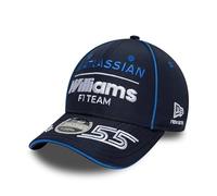 New Era Williams Racing F1 Team, Official 2026 Collection, Team Kids Youth Carlos Sainz Drivers Baseball Cap, Hat, Adjustable, Navy Blue