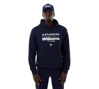 New Era Williams Racing F1 Team, Official 2026 Collection, Team Oversized Logo Pullover Hoody Sweatshirt, Navy Blue (UK, Alpha, XL, Regular, Regular)