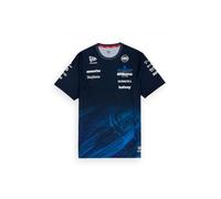 New Era Williams Racing F1 Team, Official 2026 Collection, Team Tech T-Shirt, Shirt, Tee, Jersey, Navy Blue (UK, Alpha, XL, Regular, Regular)