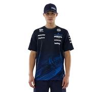 New Era Williams Racing F1 Team, Official 2026 Collection, Team Tech T-Shirt, Shirt, Tee, Jersey, Navy Blue (UK, Alpha, L, Regular, Regular)