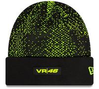 New Era Winter Cuff Knit Beanie - Halftone VR46 - One Size Black