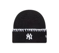 New Era Wmns Chunky Topstitch Beanie Neyyan Blk Blk One Size