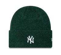 New Era Women Knit Beanie - Wide Cuff New York Yankees - One Size Forest Green