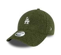 New Era Womens 9FORTY L.A. Dodgers Baseball Cap - MLB Borg - Olive-White