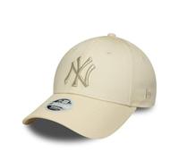 New Era Womens 9FORTY New York Yankees Baseball Cap - Light Cream - One Size