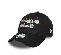 New Era 9Twenty Women Cap - Floral Script Black