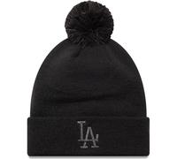 New Era Womens KNIT MEDIUM Los Angeles Dodgers Bobble Hat - Black - One Size