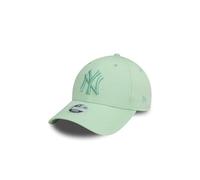New Era Women's League Essential MLB New York Yankees Baseball Cap Hat Pastel Green