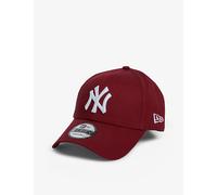 New Era Womens New Era 9Forty New York Yankees Cotton Baseball Cap Cardinal/Optic White