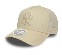 New Era Womens Trucker Cap - New York Yankees Beige