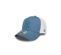 New York Yankees Womens New Era MLB Rhinestone Blue Trucker Cap