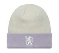 New Era Women's Winter Beanie - FC Chelsea Ivory Beige
