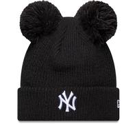 New Era Women's Winter Double Bobble Beanie - NY Yankees Black