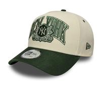 New Era Wordmark Suede E-frame New York Yankees Cap White