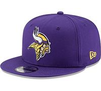 New Era York Yankees Basic Grey MLB 59Fifty Closed Cap for Men, Minnesota Vikings Purple, One Size