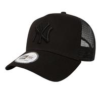 New Era Youths New York Yankees A-Frame Tracker Cap - All Black - 6-12 Yrs