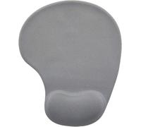 New Ergonomic Portable Mouse Pad Non-Slip Computer Mouse Pads Small 5D Gel Mouse Pad with Wrist Rest grey