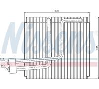 New Evaporator, air conditioning for KIA:SORENTO I,SORENTO I VAN 97607-3E000