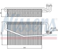 New Evaporator, air conditioning for MERCEDES-BENZ:CLK,W203,S203,C209,A209