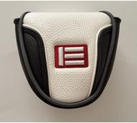 New Evnroll Get Even Magnetic Close Mallet Putter Headcover - Black/Red/White Cover