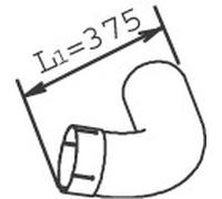 New Exhaust Pipe 81.15205.5033 81.15205.5079